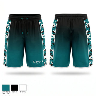 Athletic Shorts With Pockets, Slayers, Softball, Teamtime, Team time, sublimation, custom sports apparel, team uniforms, spirit wear, spiritwear, sports uniforms, custom shirts, team store, custom team store, fundraiser sports, apparel fundraiser