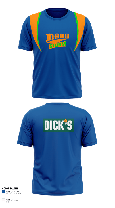 Mara Track & Field Short Sleeve Performance Shirt - 6