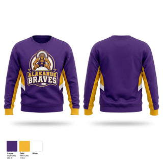 Crew Neck Sweatshirt, Alakanuk Braves, Wrestling, Teamtime, Team time, sublimation, custom sports apparel, team uniforms, spirit wear, spiritwear, sports uniforms, custom shirts, team store, custom team store, fundraiser sports, apparel fundraiser