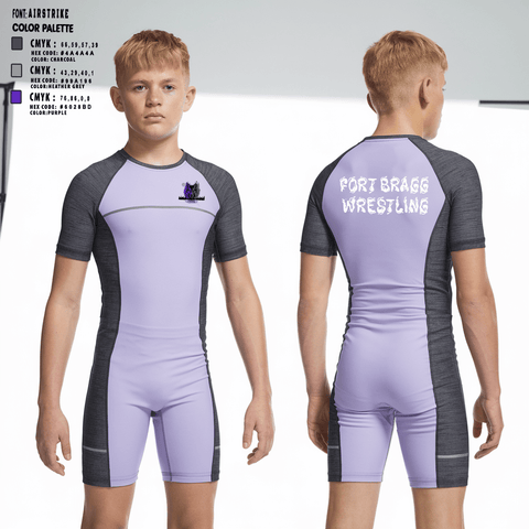 Fort Bragg Middle School Wrestling Short Sleeve Performance Shirt - 1 (1)