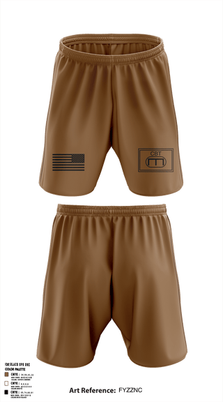 58TH CEC 16769178 Athletic Shorts With Pockets - 1