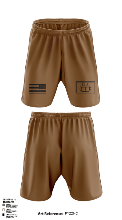 58TH CEC 16769178 Athletic Shorts With Pockets - 1