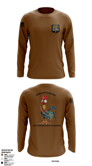 Bravo Bulldogs 32181448 Long Sleeve Performance Shirt 1