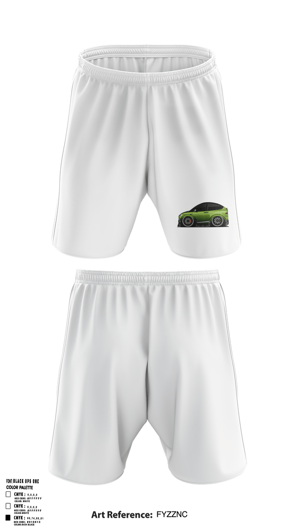 EV AUTOSTYLE 22937209 Athletic Shorts With Pockets - 3