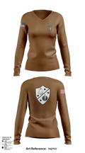 CSO 60647383 Women's Long Sleeve V-neck Shirt - 6
