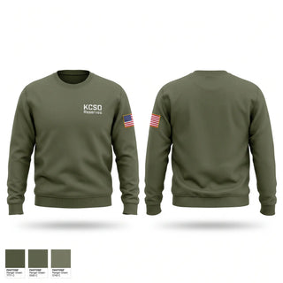 Crew Neck Sweatshirt, KCSO Reserves, Police, Teamtime, Team time, sublimation, custom sports apparel, team uniforms, spirit wear, spiritwear, sports uniforms, custom shirts, team store, custom team store, fundraiser sports, apparel fundraiser