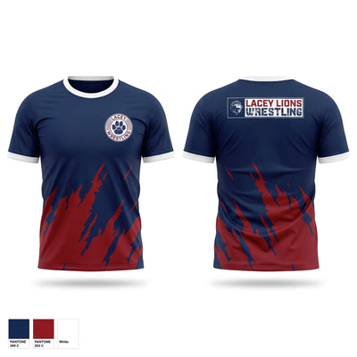 Lacey Lions Short Sleeve Performance Shirt - 1