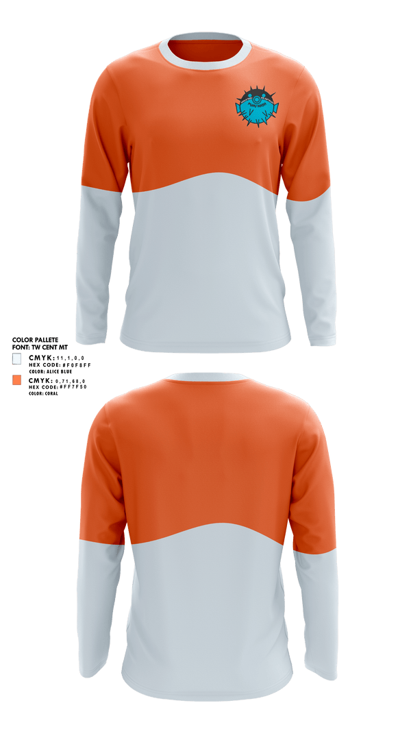 Fugu wash 53990895 Long Sleeve Performance Shirt 2