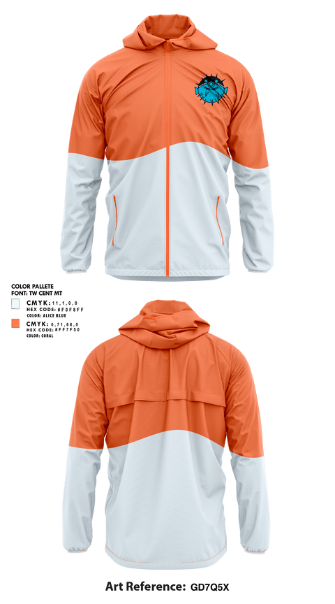 Fugu wash 53990895 Windbreaker - 2