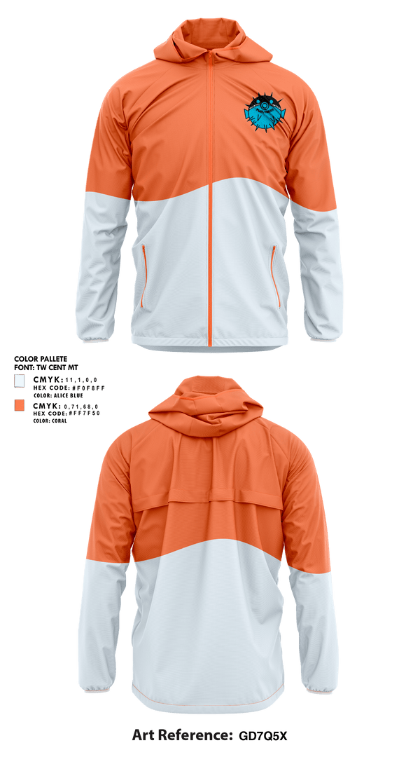 Fugu wash 53990895 Windbreaker - 2