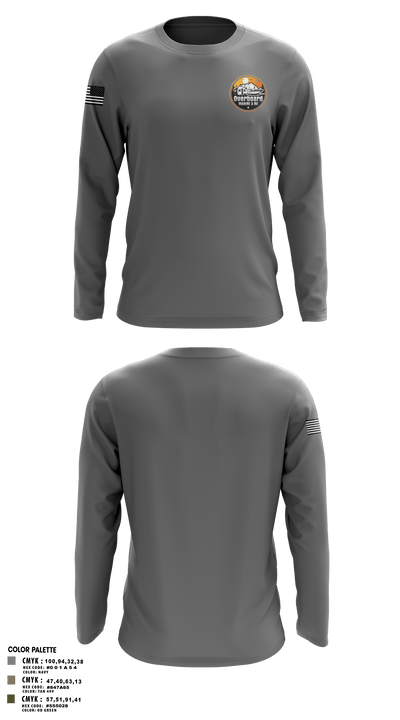 Overboard Marine and RV 25619615 Long Sleeve Performance Shirt - 1