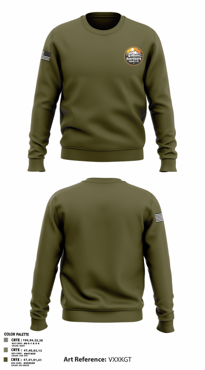 Overboard Marine and RV 25619615 Crew Neck Sweatshirt - 3