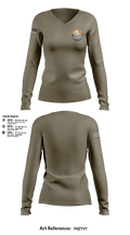 Overboard Marine and RV 25619615 Women's Long Sleeve V-neck Shirt -2