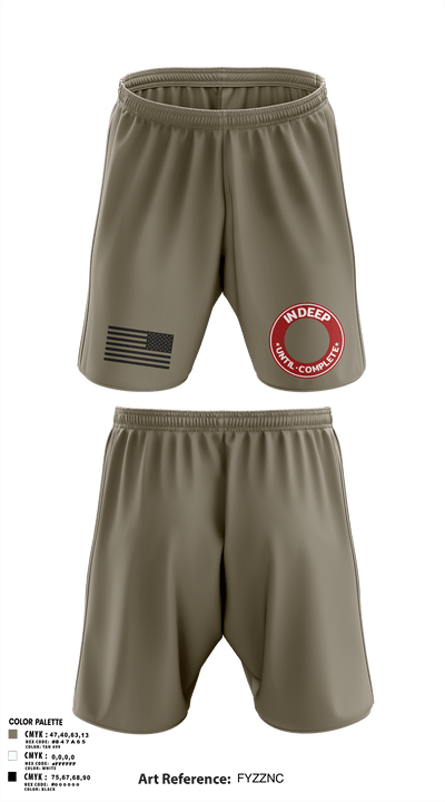 In Deep Until Complete 86689934 Athletic Shorts With Pockets - 4