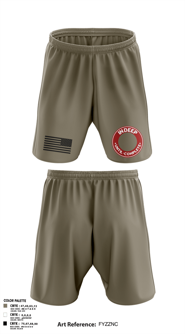 In Deep Until Complete 86689934 Athletic Shorts With Pockets - 4