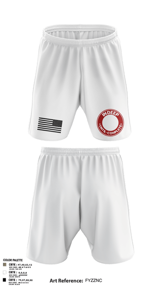 In Deep Until Complete 86689934 Athletic Shorts With Pockets - 5