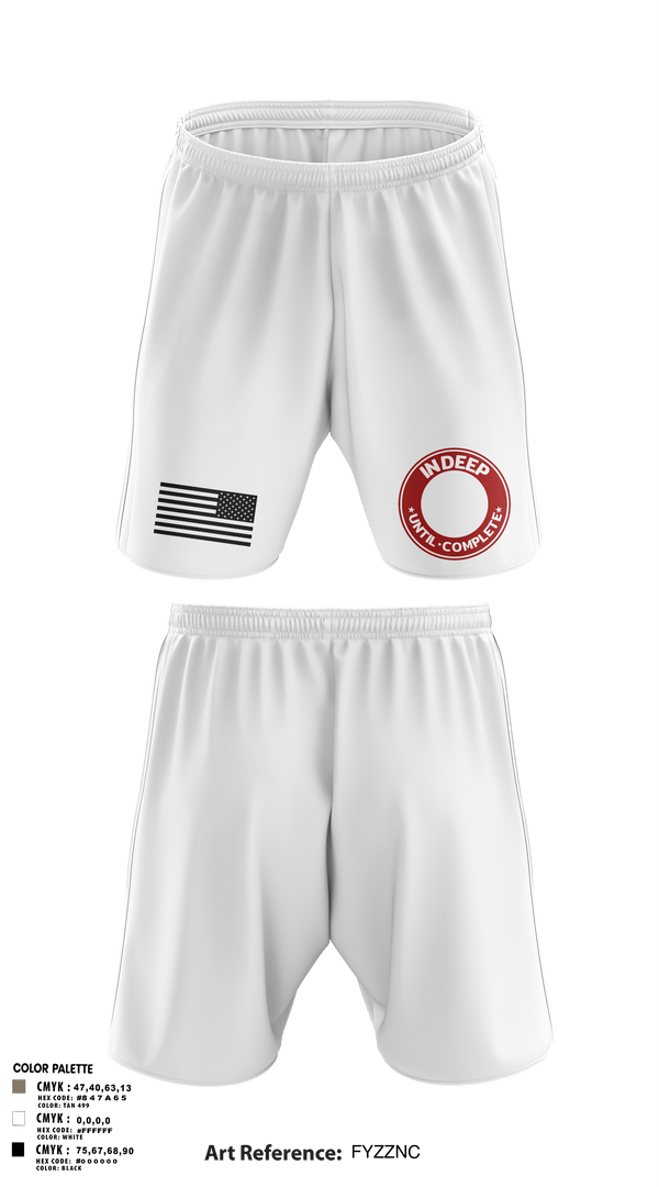 In Deep Until Complete 86689934 Athletic Shorts With Pockets - 5