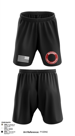 In Deep Until Complete 86689934 Athletic Shorts With Pockets - 6