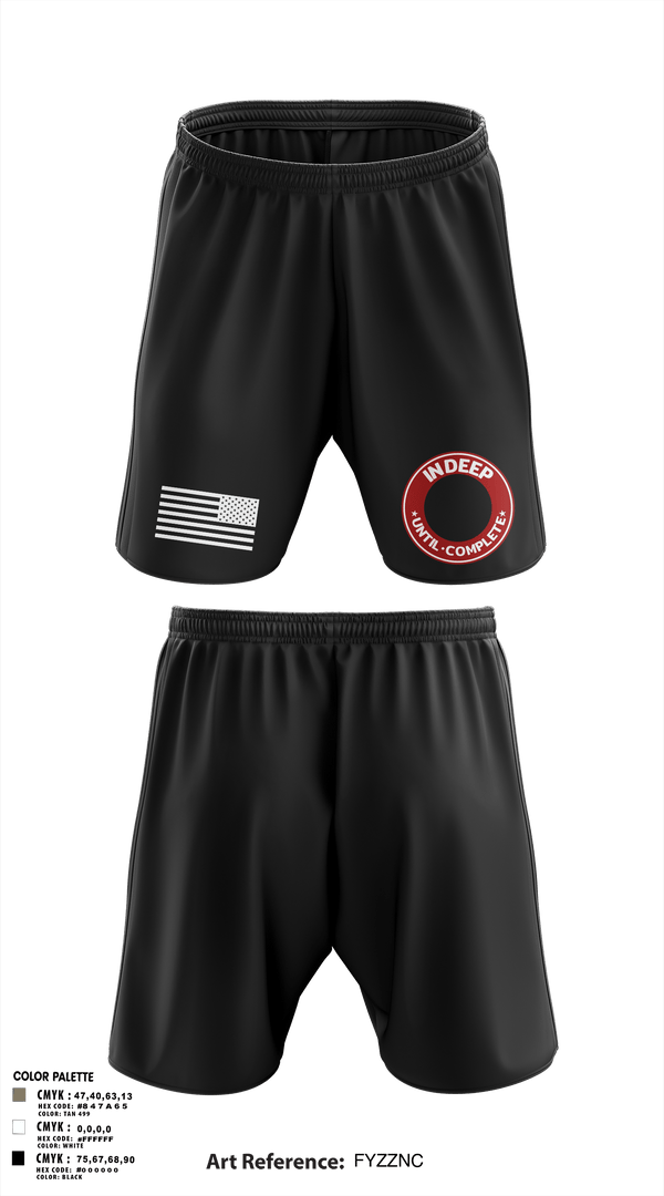 In Deep Until Complete 86689934 Athletic Shorts With Pockets - 6