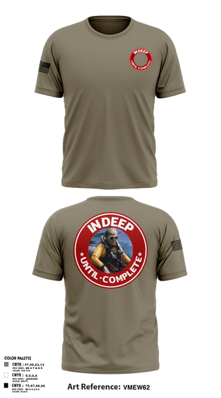 In Deep Until Complete 86689934 Old School Cotton Feel Shirt - 4