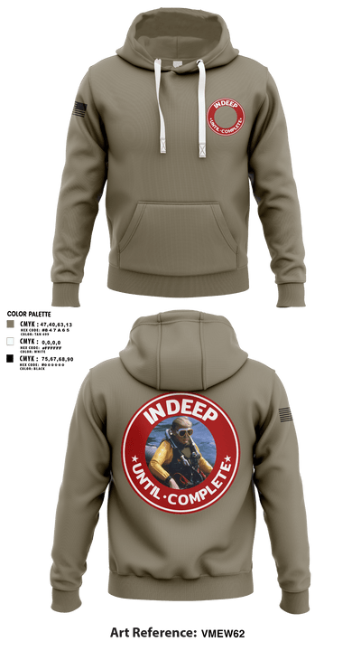 In Deep Until Complete 86689934 Hoodie - 4