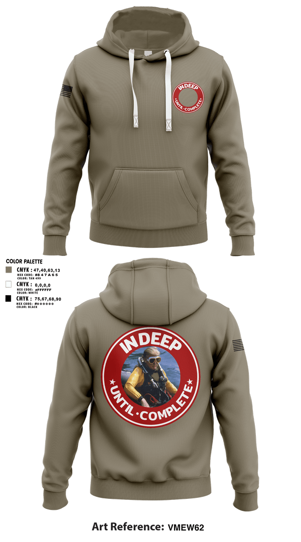 In Deep Until Complete 86689934 Hoodie - 4