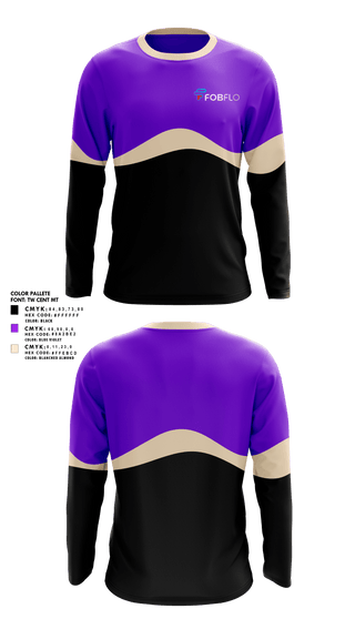 FOBFLO 96918214 Long Sleeve Performance Shirt 1