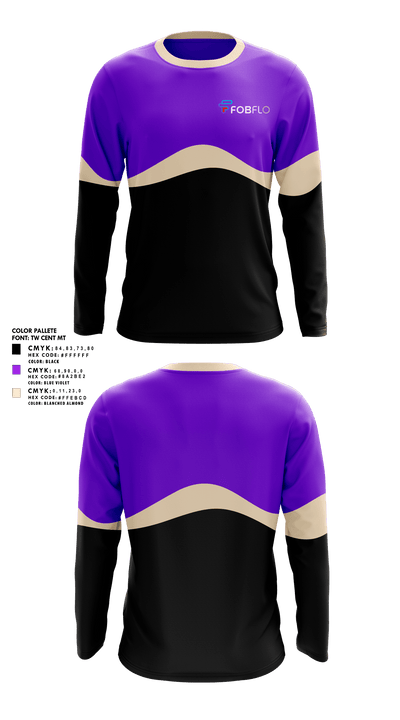 FOBFLO 96918214 Long Sleeve Performance Shirt 1