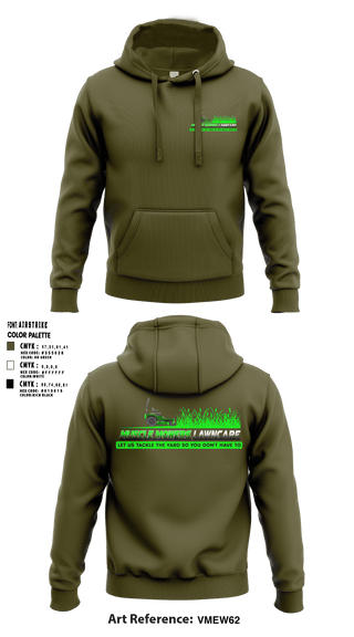 Muscle Mowers Lawncare 23743842 Hoodie - 1