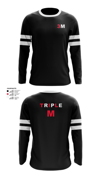 TripleM 1276254 Long Sleeve Performance Shirt 1