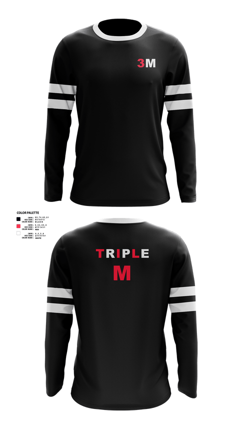 TripleM 1276254 Long Sleeve Performance Shirt 1