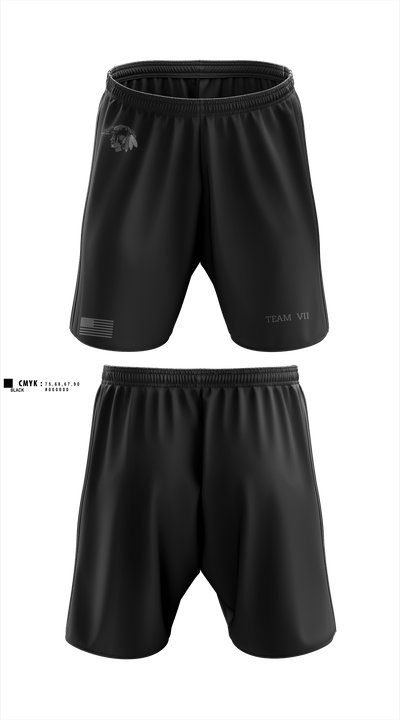 VII 69297657 Athletic Shorts With Pockets - 2