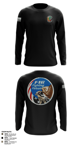 512th Dragons 89683598 Long Sleeve Performance Shirt 5
