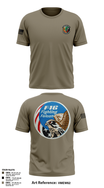 512th Dragons 89683598 Short Sleeve Performance Shirt - 6