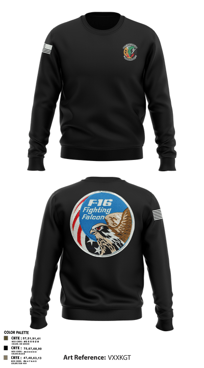 512th Dragons 89683598 Crew Neck Sweatshirt - 5