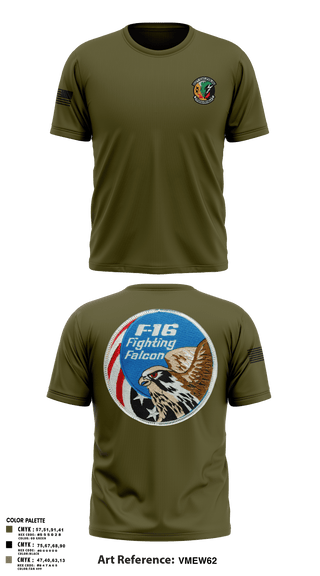 512th Dragons 89683598 Old School Cotton Feel Shirt - 4