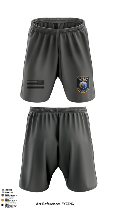 LCSAR 71102338 Athletic Shorts With Pockets - 1