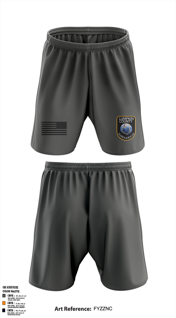 LCSAR 71102338 Athletic Shorts With Pockets - 1