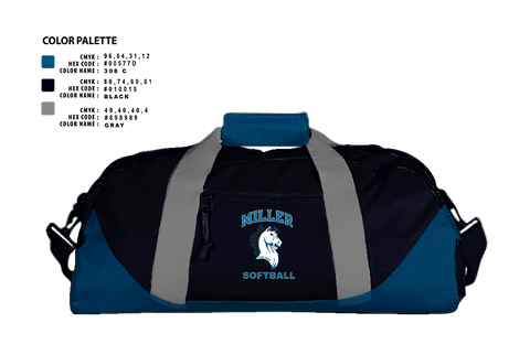 Miller Mavericks Softball 26349756 Duffle Bag - 1