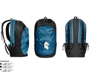 Miller Mavericks Softball 26349756 Gear Bag - 1