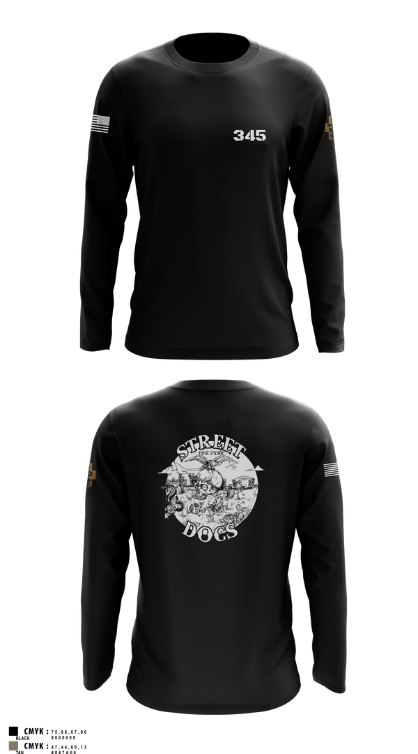 345 MCGA 93910269 Long Sleeve Performance Shirt 1