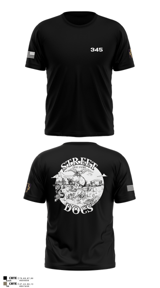 345 MCGA 93910269 Short Sleeve Performance Shirt - 1