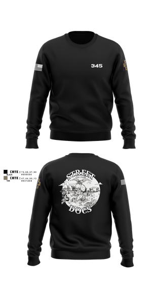 345 MCGA 93910269 Crew Neck Sweatshirt - 1