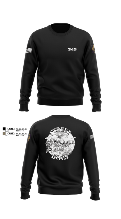 345 MCGA 93910269 Crew Neck Sweatshirt - 1