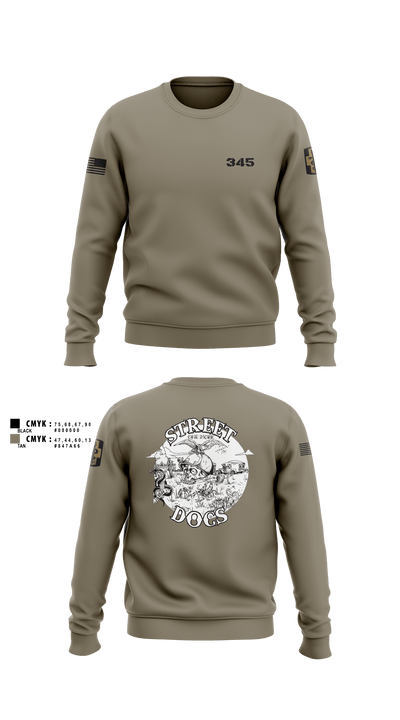 345 MCGA 93910269 Crew Neck Sweatshirt - 2