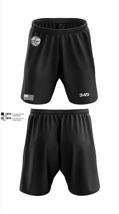 345 MCGA 93910269 Athletic Shorts With Pockets - 1