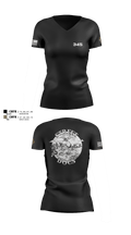 345 MCGA 93910269 Women's Short Sleeve V-neck Shirt - 1