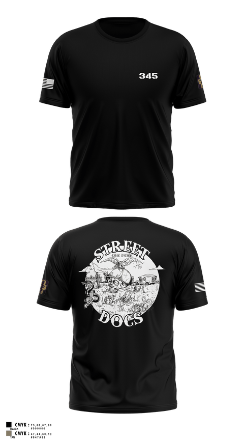345 MCGA 93910269 Old School Cotton Feel Shirt - 1