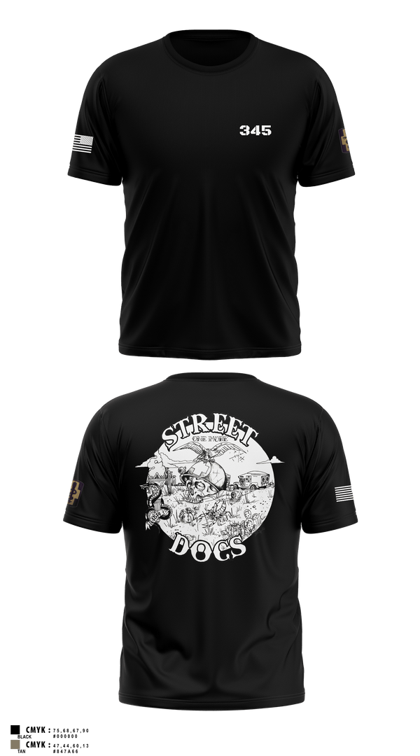 345 MCGA 93910269 Old School Cotton Feel Shirt - 1