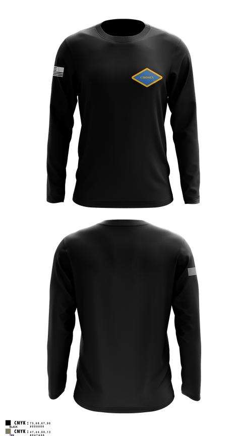 2-12 Chosen 63420170 Long Sleeve Performance Shirt 2